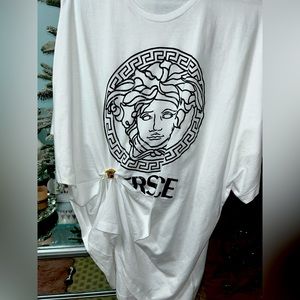 VERSACE SAFETY PIN SHIRT